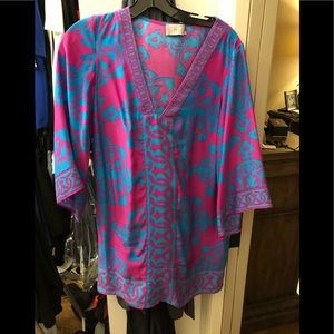 Alice and Trixie silk tunic